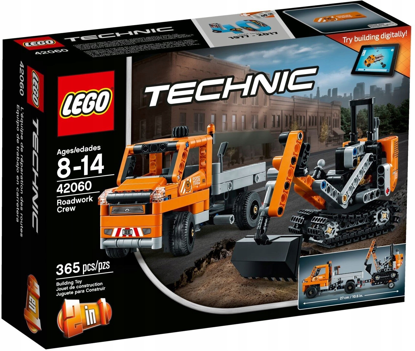 Lego Technic 42060 Tým silničních prací Nové