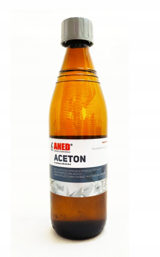 ROZPUSZCZALNIK ACETON ROZCIEŃCZALNIK ANED 0,5L
