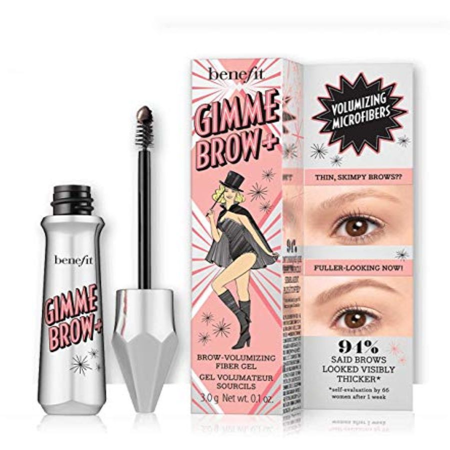 Benefit Gimme Brow+ (gel Na Obočí Pro Objem S Vlákny) 3 G Odstín: 4.5 Středně Tmavý