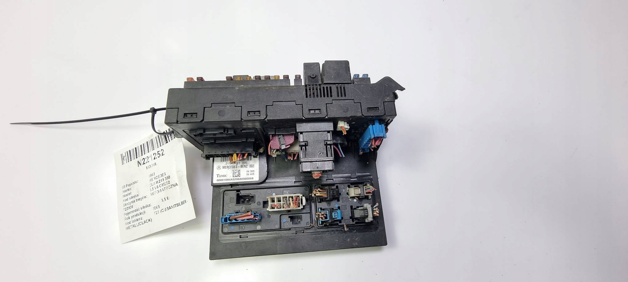 modulo 2115456301 MERCEDES CLS W219 350