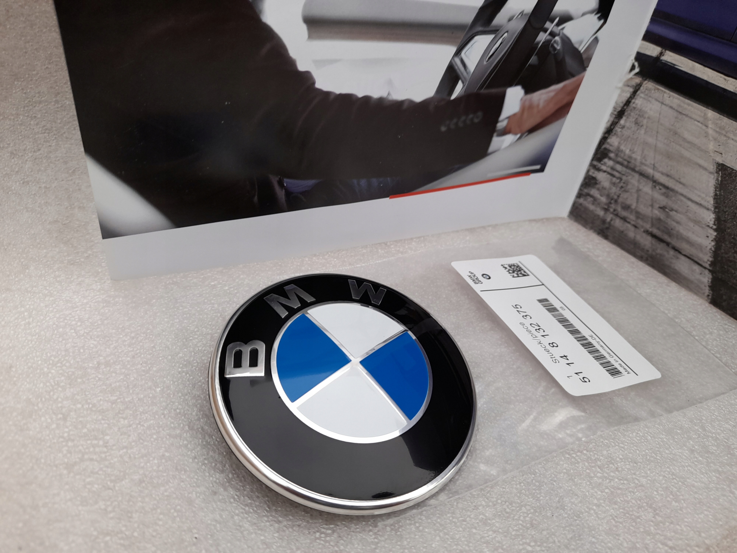 ЗНАЧОК BMW E60 КАПОТ i КРИШКА DEMMEL ~АКЦІЯ ~