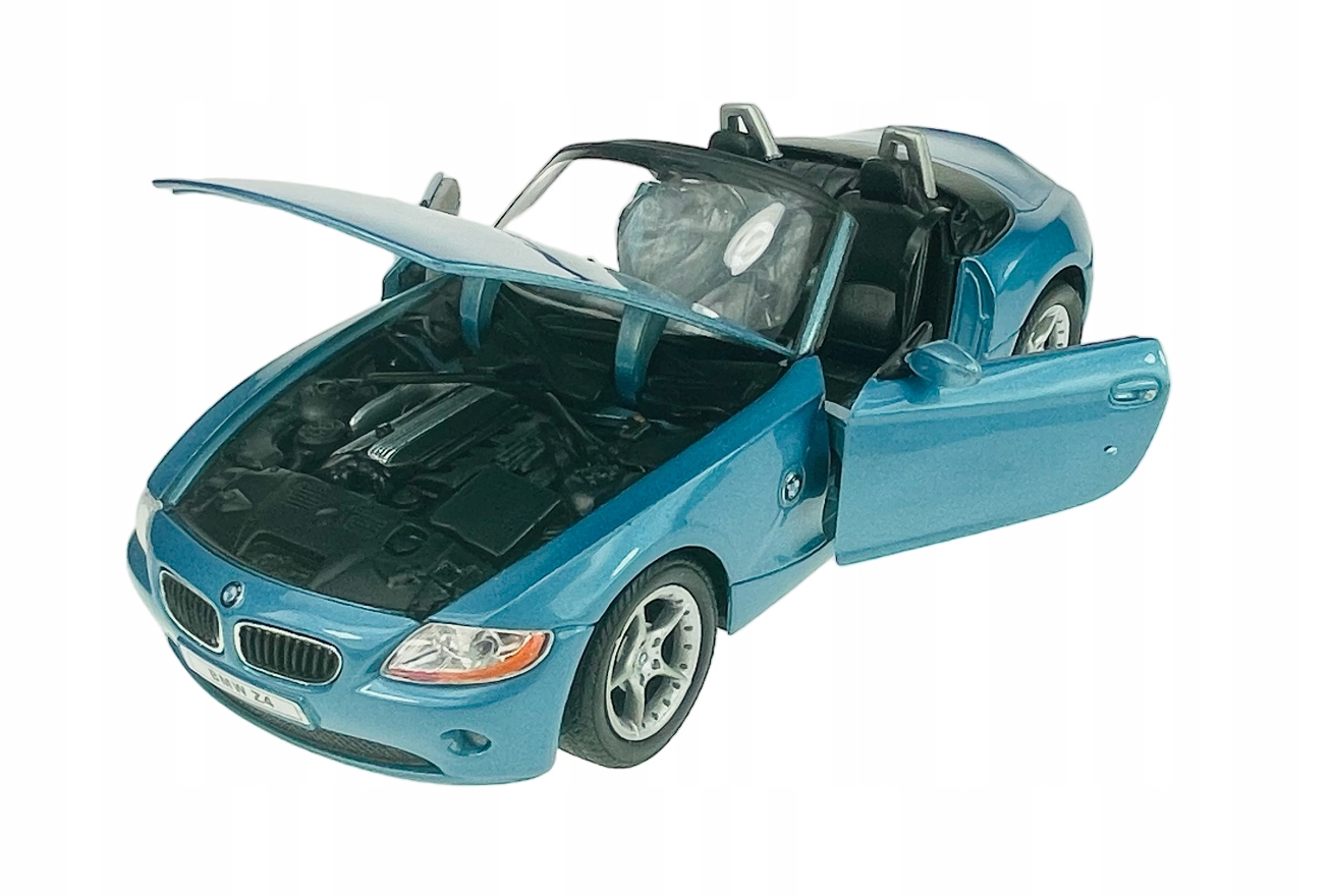 Welly Bmw Z4 E85 Kabriolet 1:24 Nový Model Kov