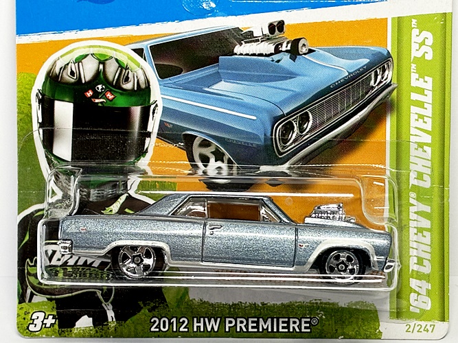 ホットウィール ★ 64 CHEVY CHEVELLE SS ★ 4台セット Hot Wheels 64 Chevy Chevelle Ss - Serie autek, samochodów i