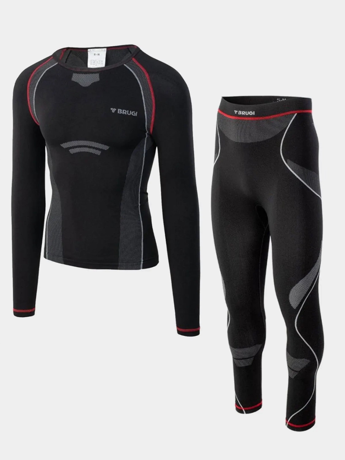 Pánské Termoaktivní Spodní Prádlo Brugi Komplet Horní Část Spodní Termo Na Zimu