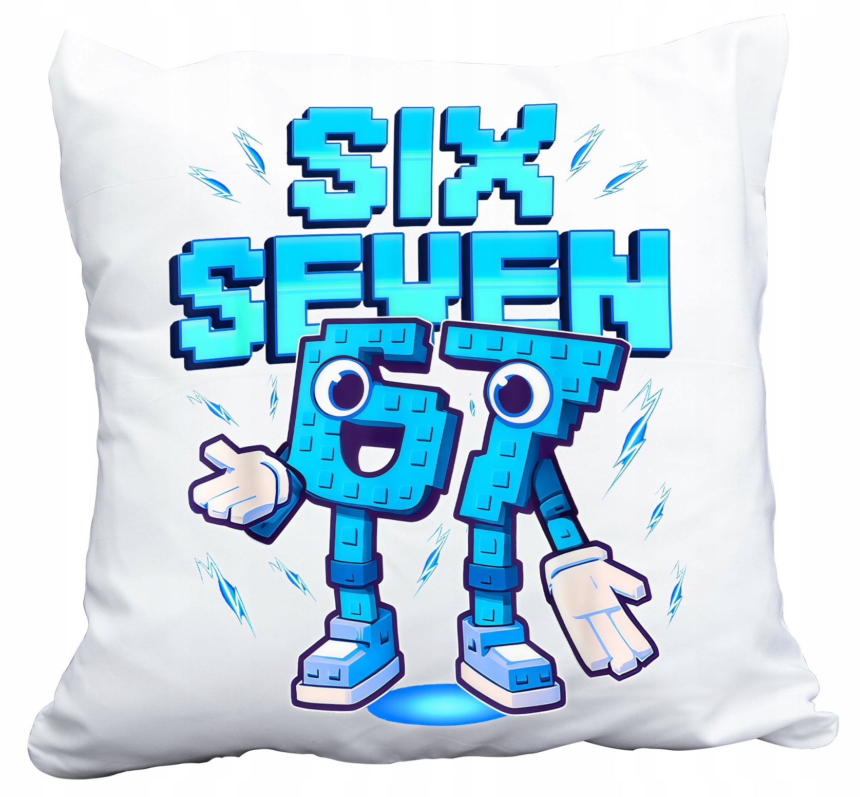 Polštář Six Seven 67 Steal A Brain Rot Dárek Pro Dítě Dárek Jméno