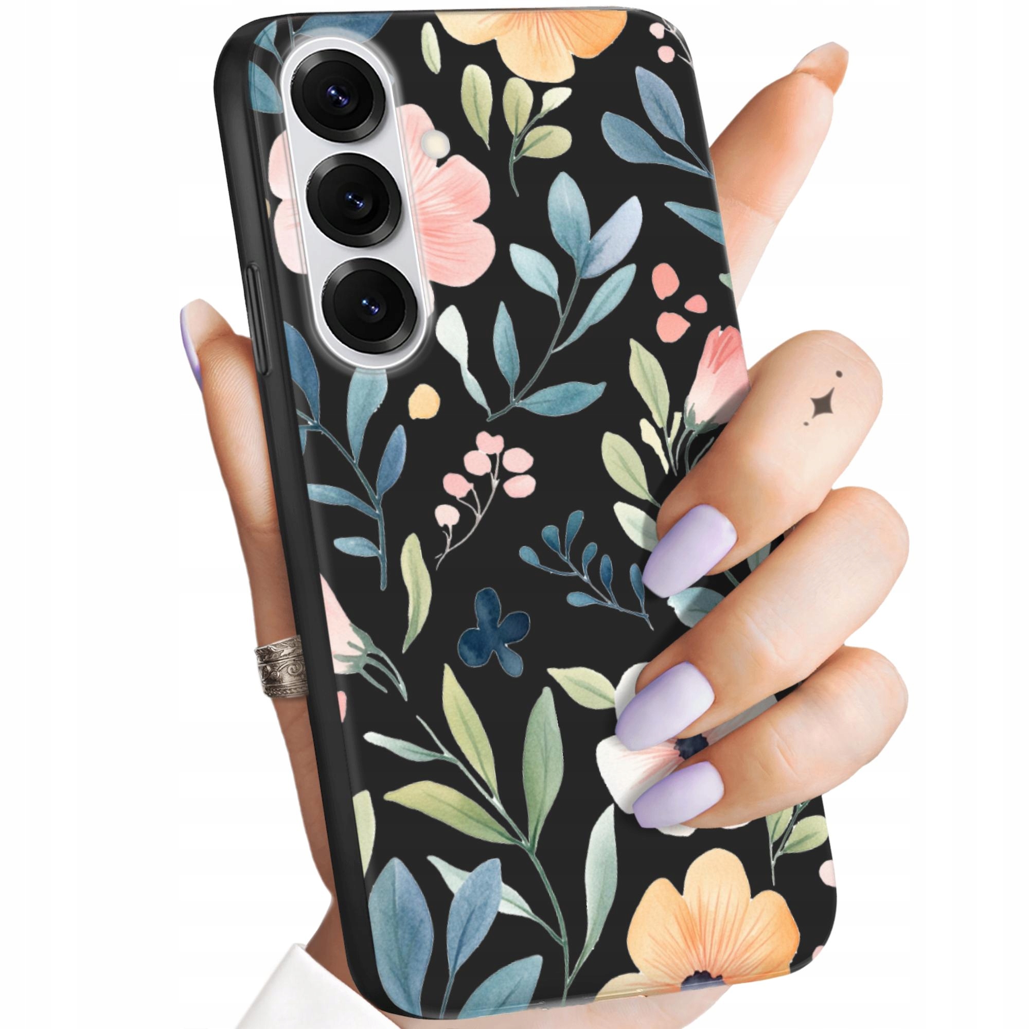 Etui Matowe Do Samsung Galaxy S26 Plus Kwiaty Wiosna Słońce Obudowa