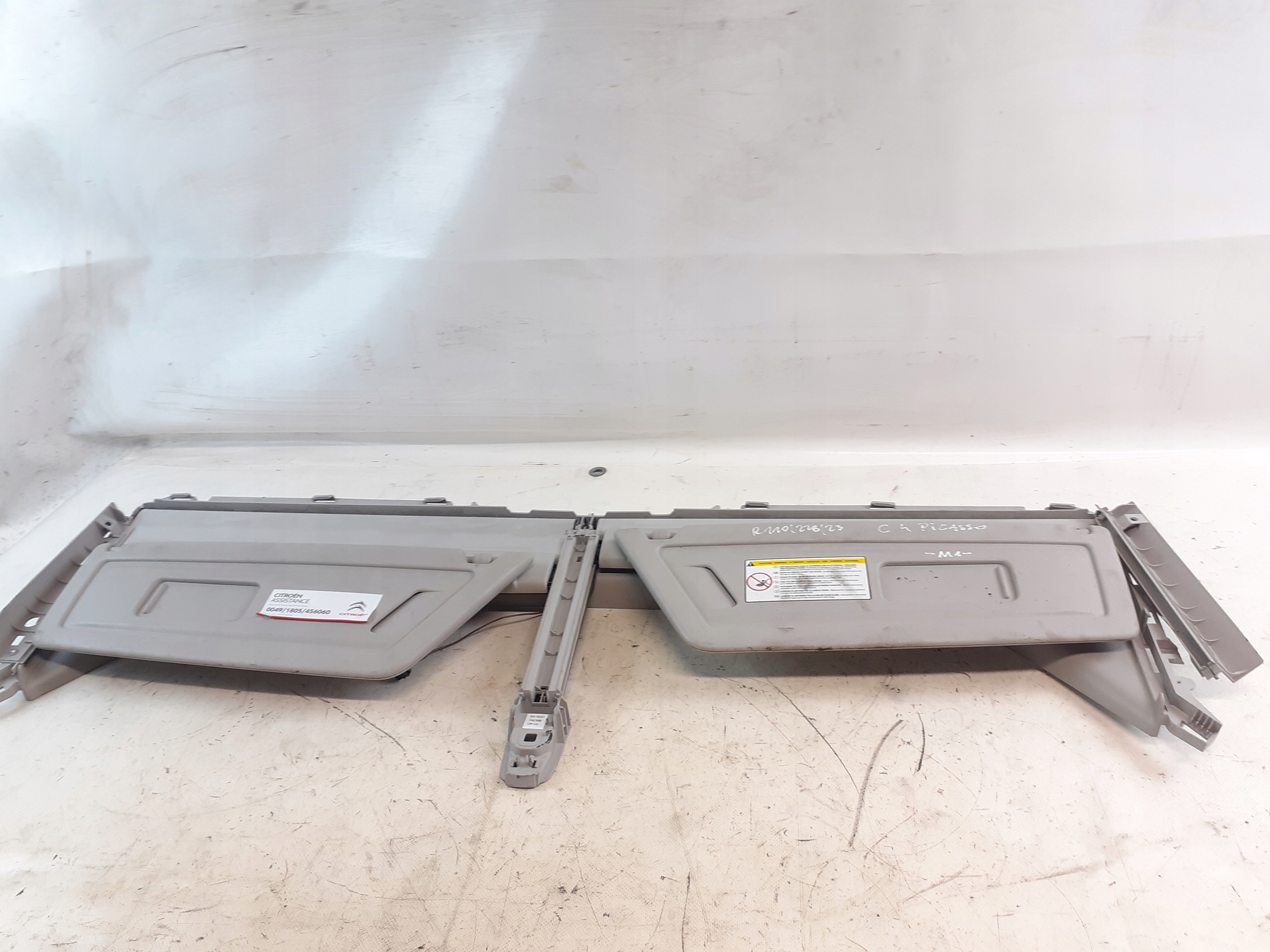 CITROEN C4 PICASSO Blende Abdeckung PRZECIWSLONECZNA