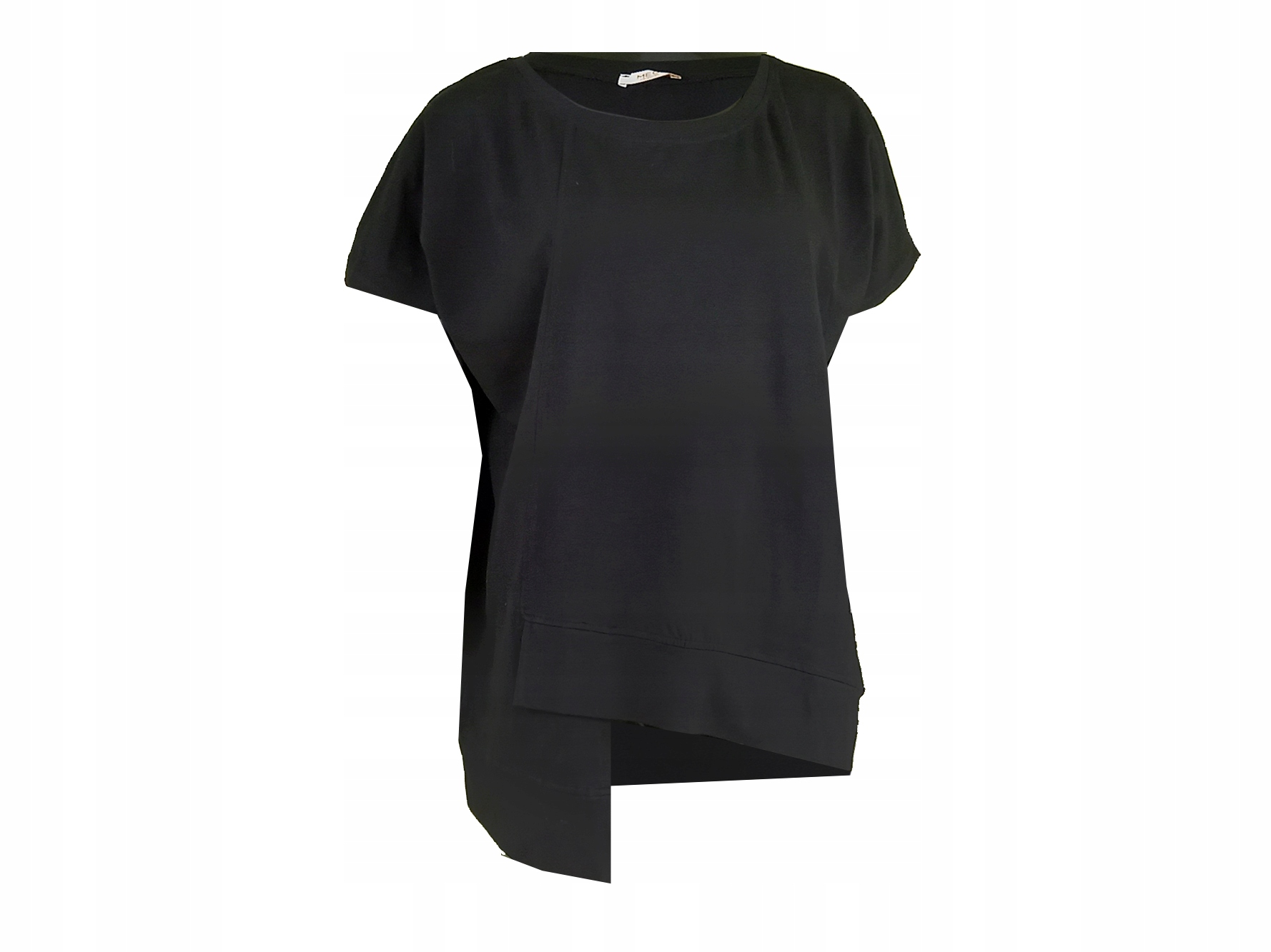 

Bluzka asymetryczna Megi M1653 Czarna S-m