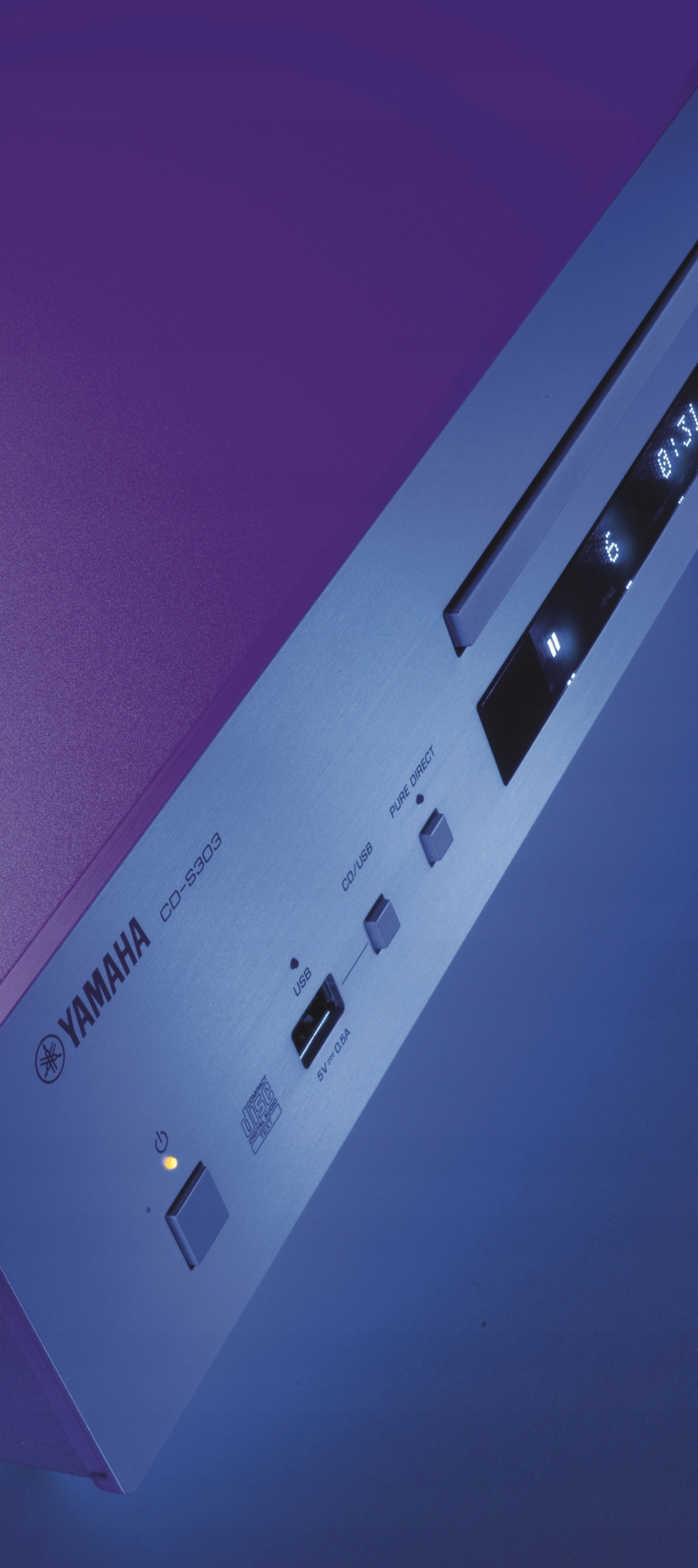 YAMAHA CD-S303 ODTWARZACZ CD USB FLAC 24-bit Kolor czarny