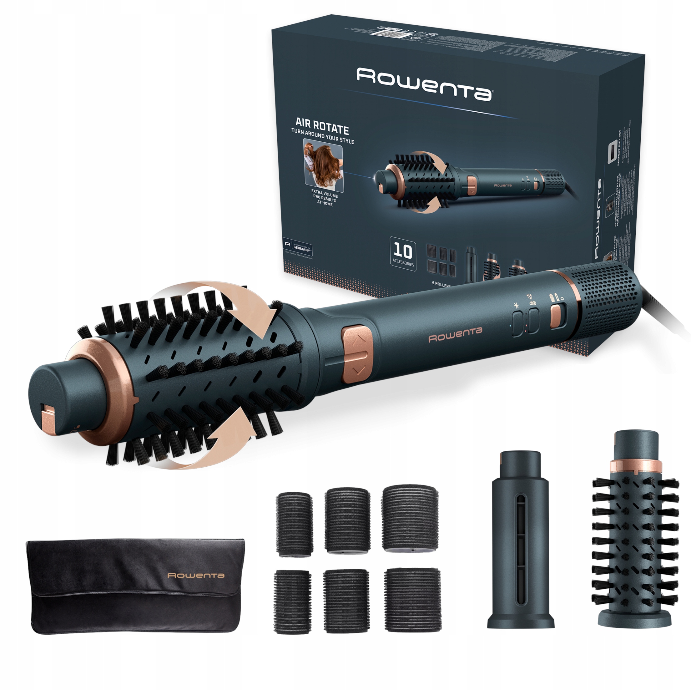 Suszarko-lokówka ceramiczna Rowenta Air Rotate UB9920 zestaw do stylizacji