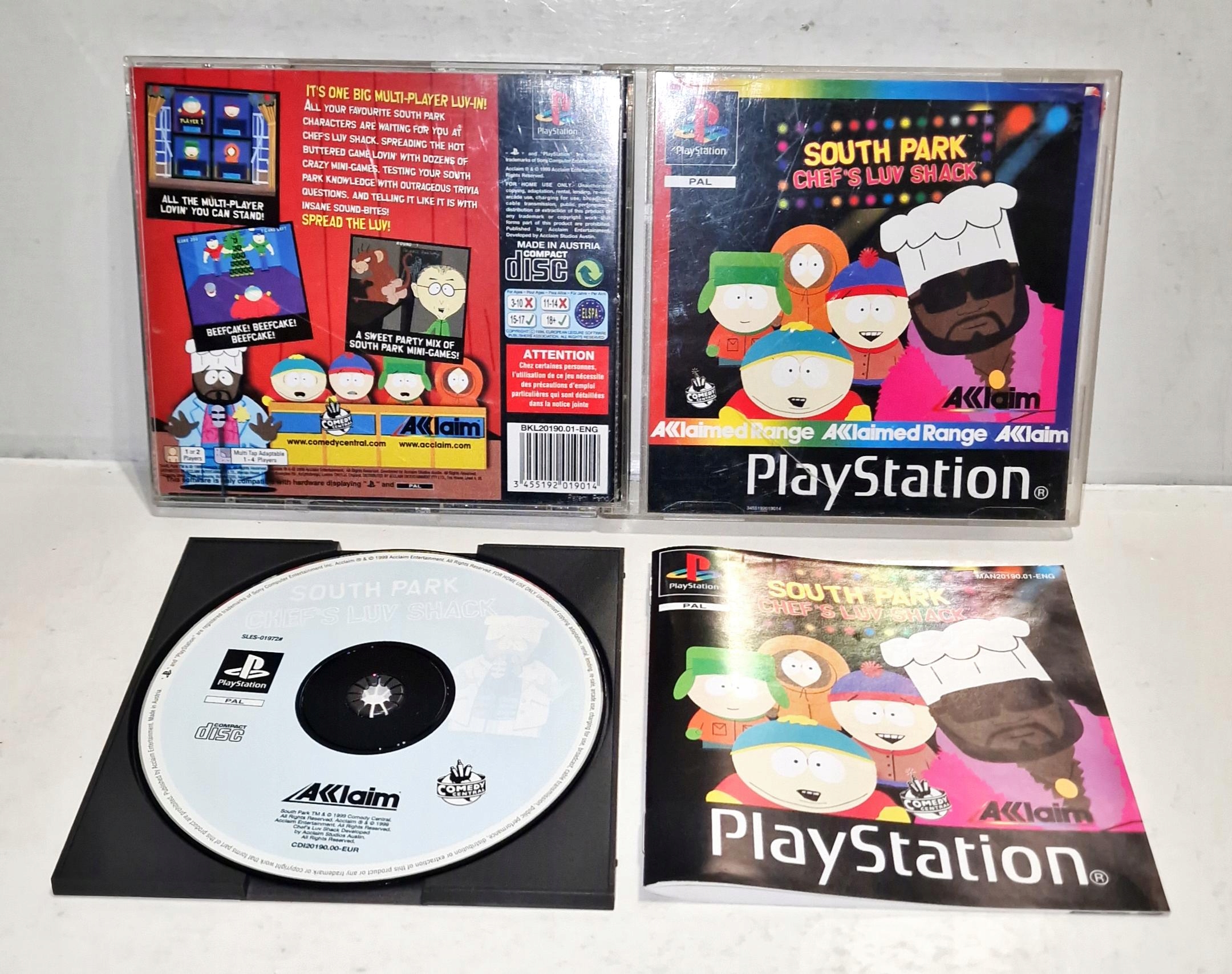 Gra SOUTH PARK CHEF'S LUV SHACK PSX 3XA