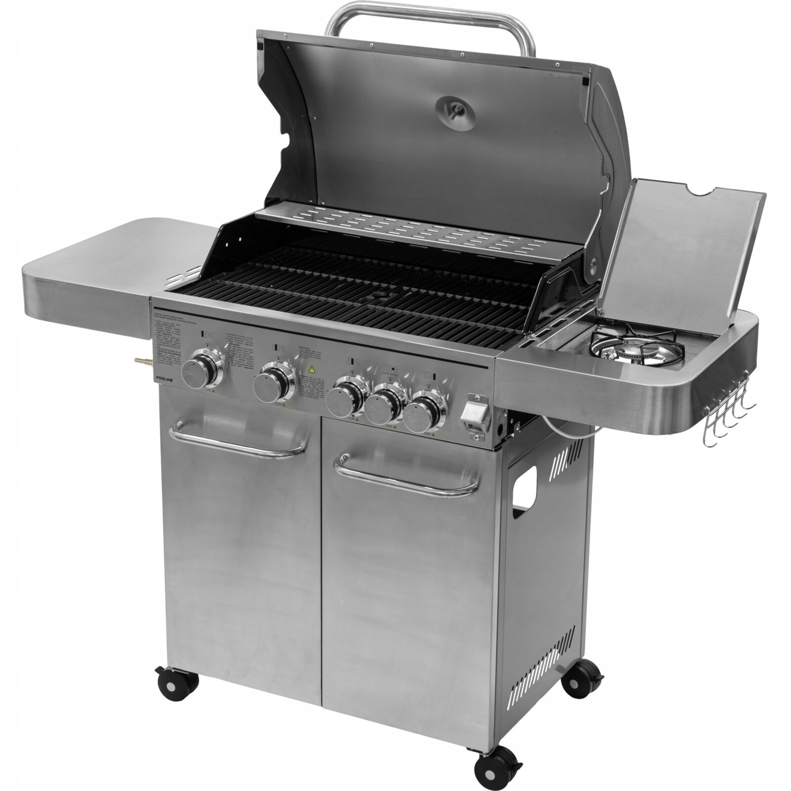 Nerezový Plynový Gril 4+1 17.15 Kw Prolinegas Gril Bez Obsahu Oceli 4+1