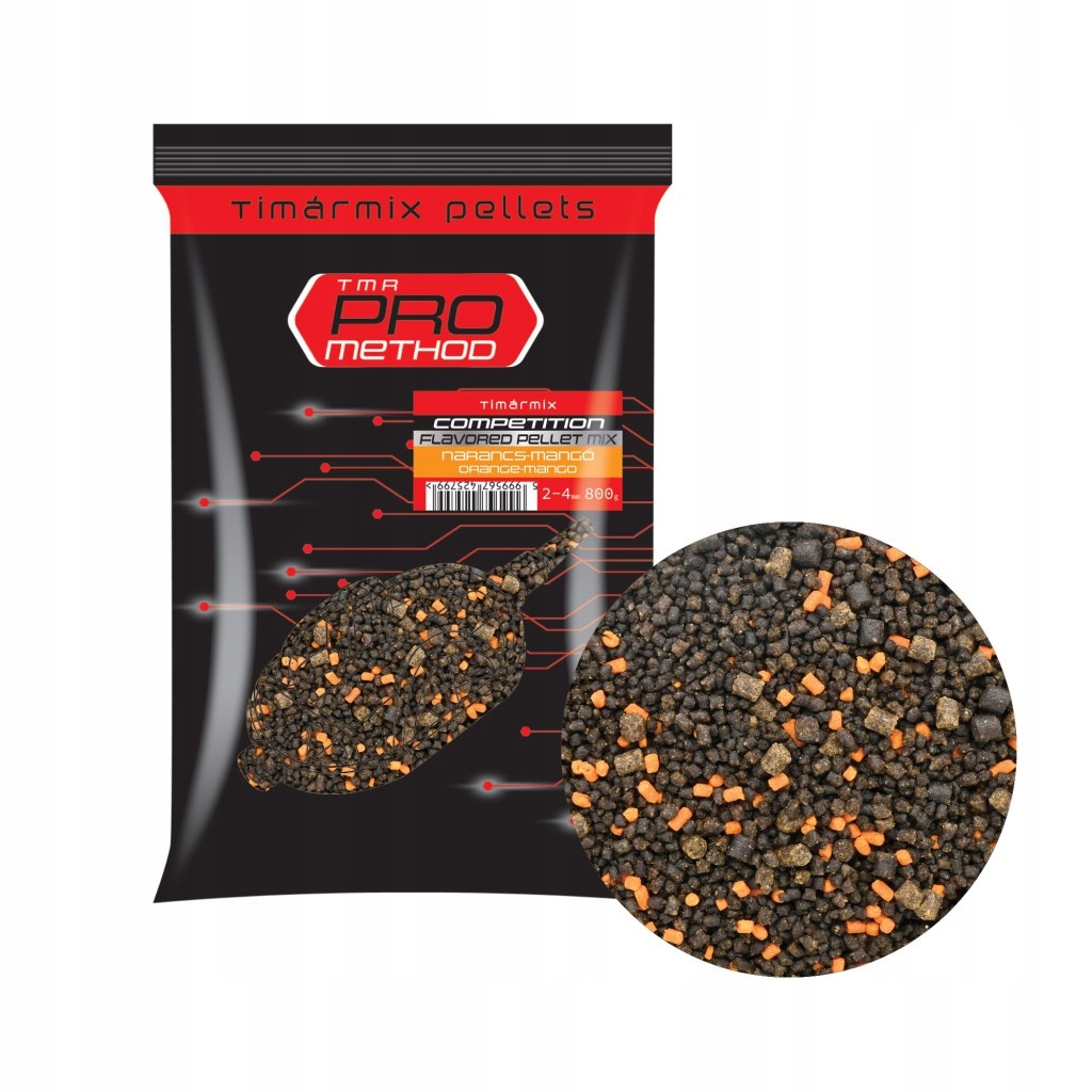Timarmix Competition Method Pellet Mix Flavored Orange-Mango 2mm