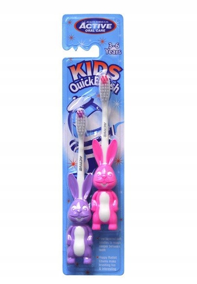 

Active szczoteczki do zębów Kids Królik 2szt.
