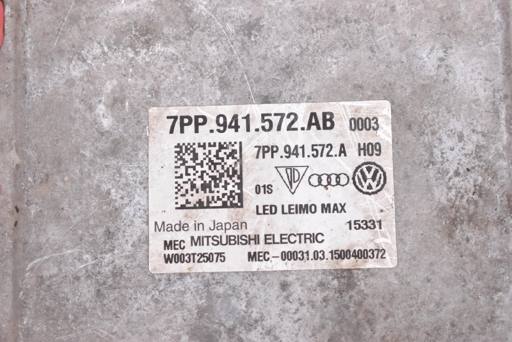 control unit module FULL LED right 7PP941572AB VW PASSAT B8 14-19