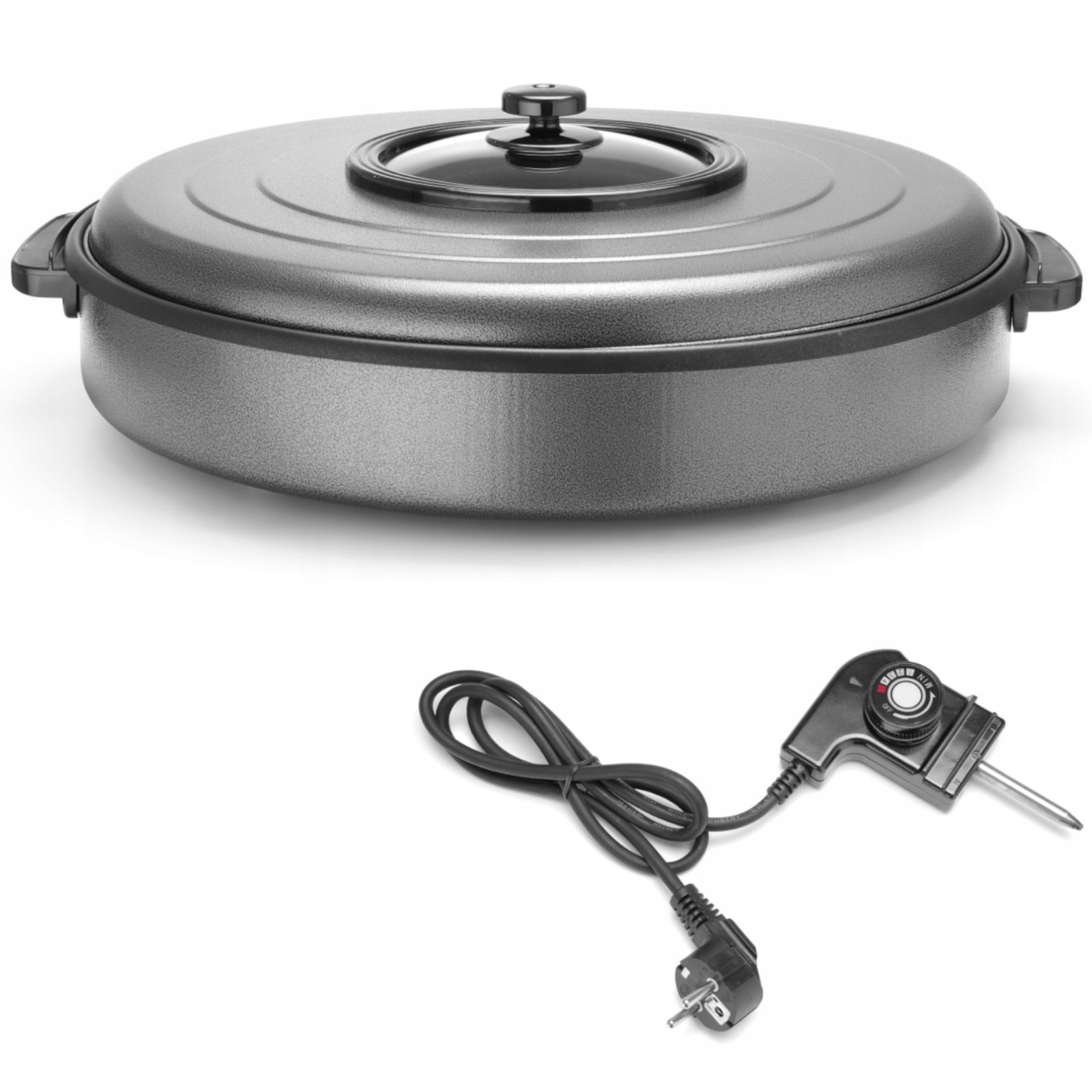 Elektrická pánev Hendi 55 cm 1600 W pro smažení a pečení