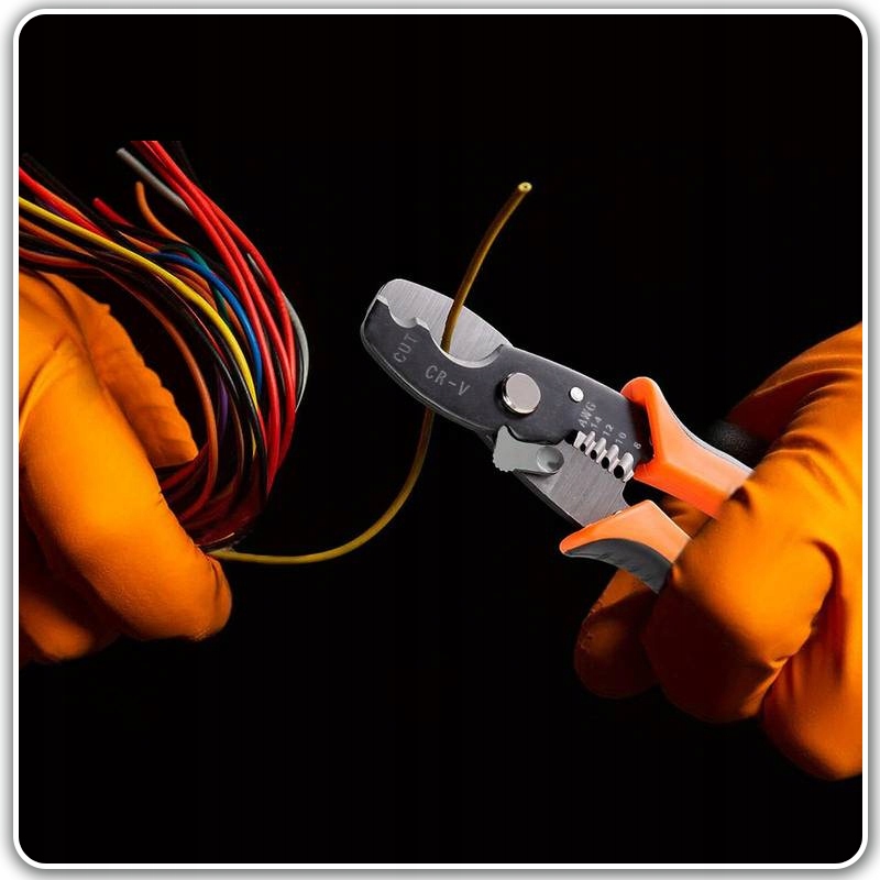 SZCZYPCE DO CIĘCIA PRZEWODÓW I ŚCIĄGANIA IZOLACJI WIELOFUNKCYJNE 180MM Model SZCZYPCE DO CIĘCIA PRZEWODÓW I ŚCIĄGANIA IZOLACJI