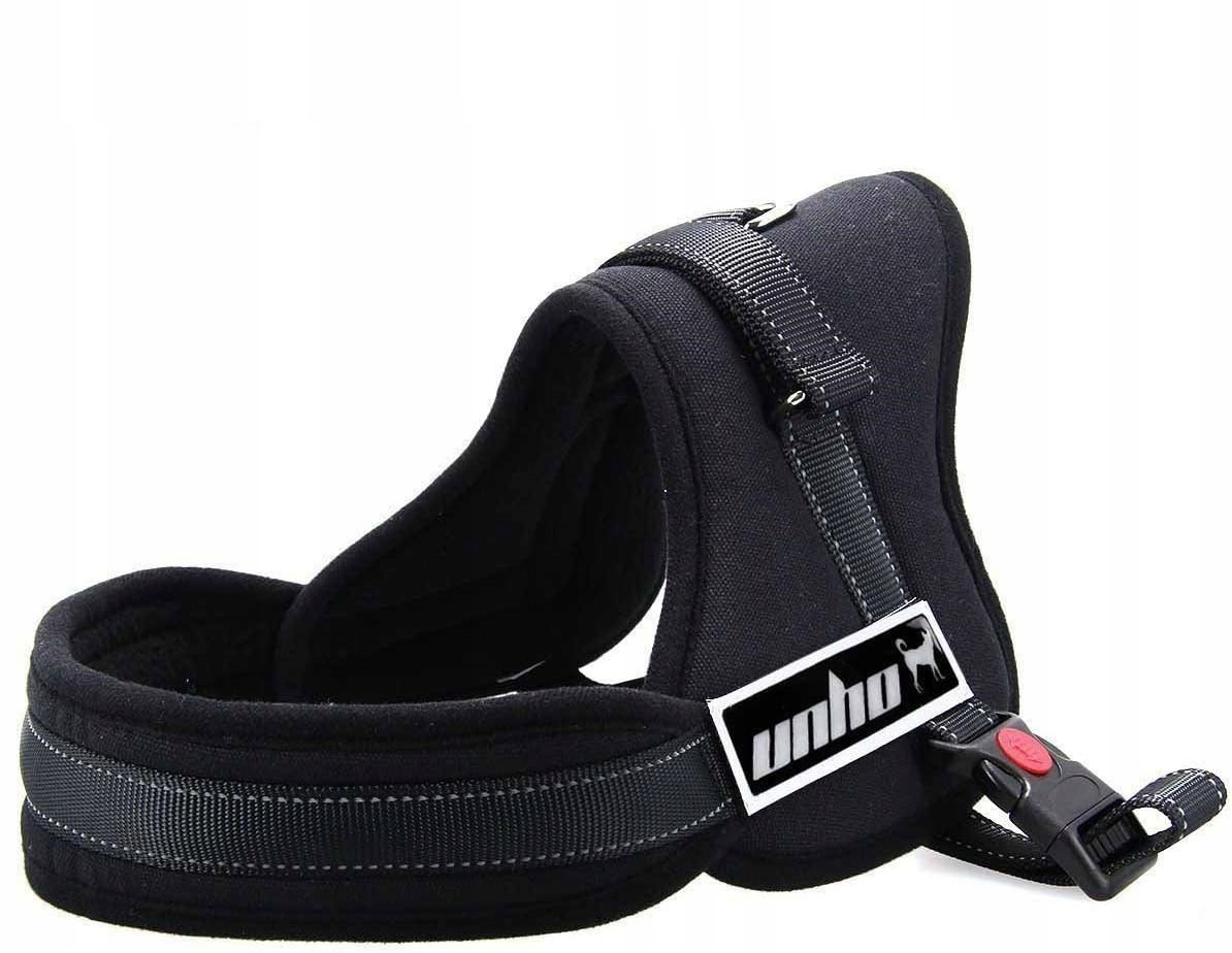 Levně Postroj pro psy Unho vel XL černý