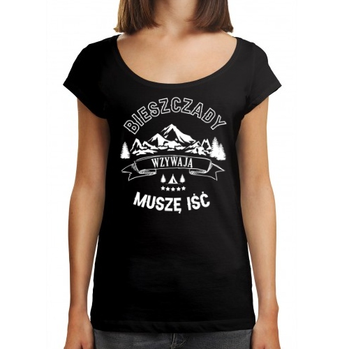 

Koszulka Damska Oversize Bieszczady Wzywają