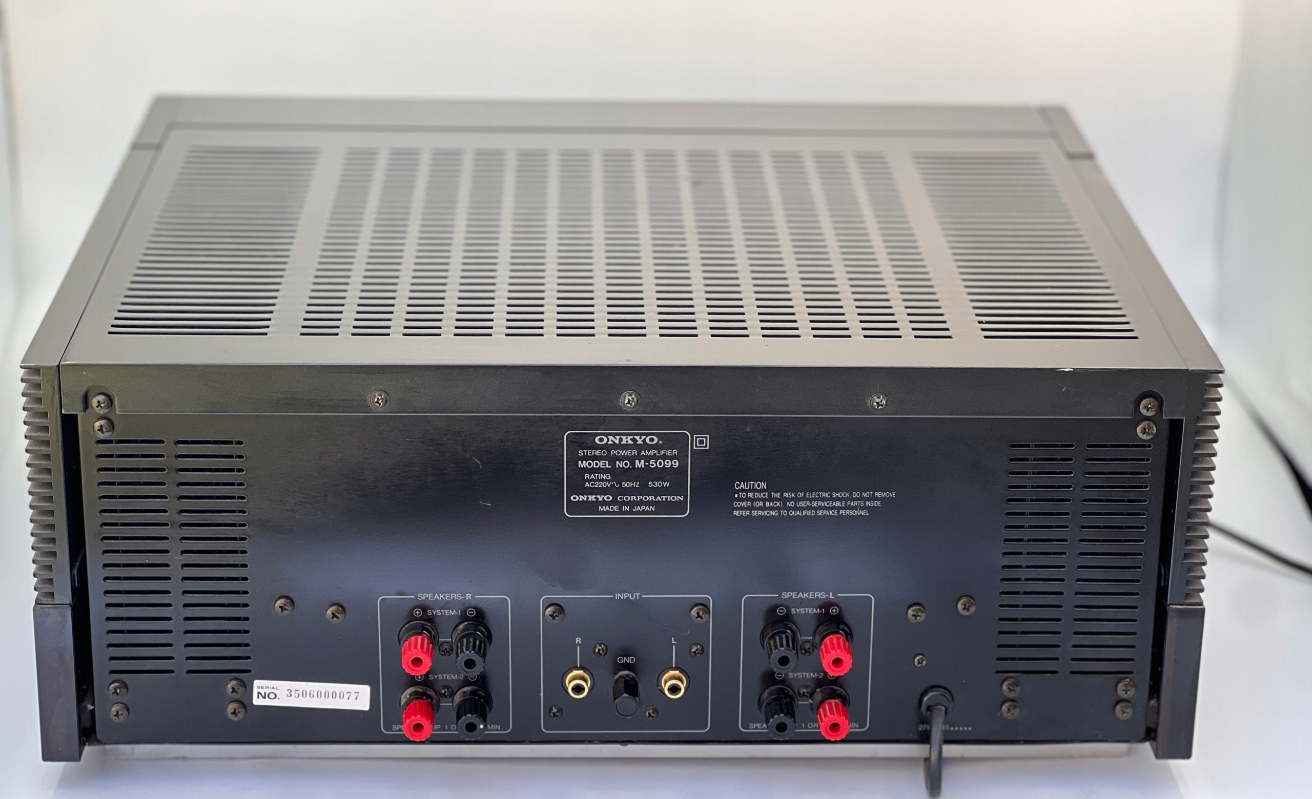 Onkyo Integra M-5099 Legendarna końcówka mocy Marka Onkyo