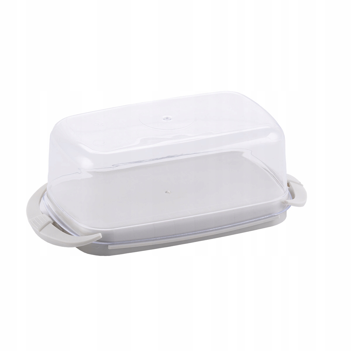 MASELNICA PLASTIKOWA POJEMNIK NA MASŁO Z POKRYWKĄ MASELNICZKA 17X9X6,5CM EAN (GTIN) 5903771846370