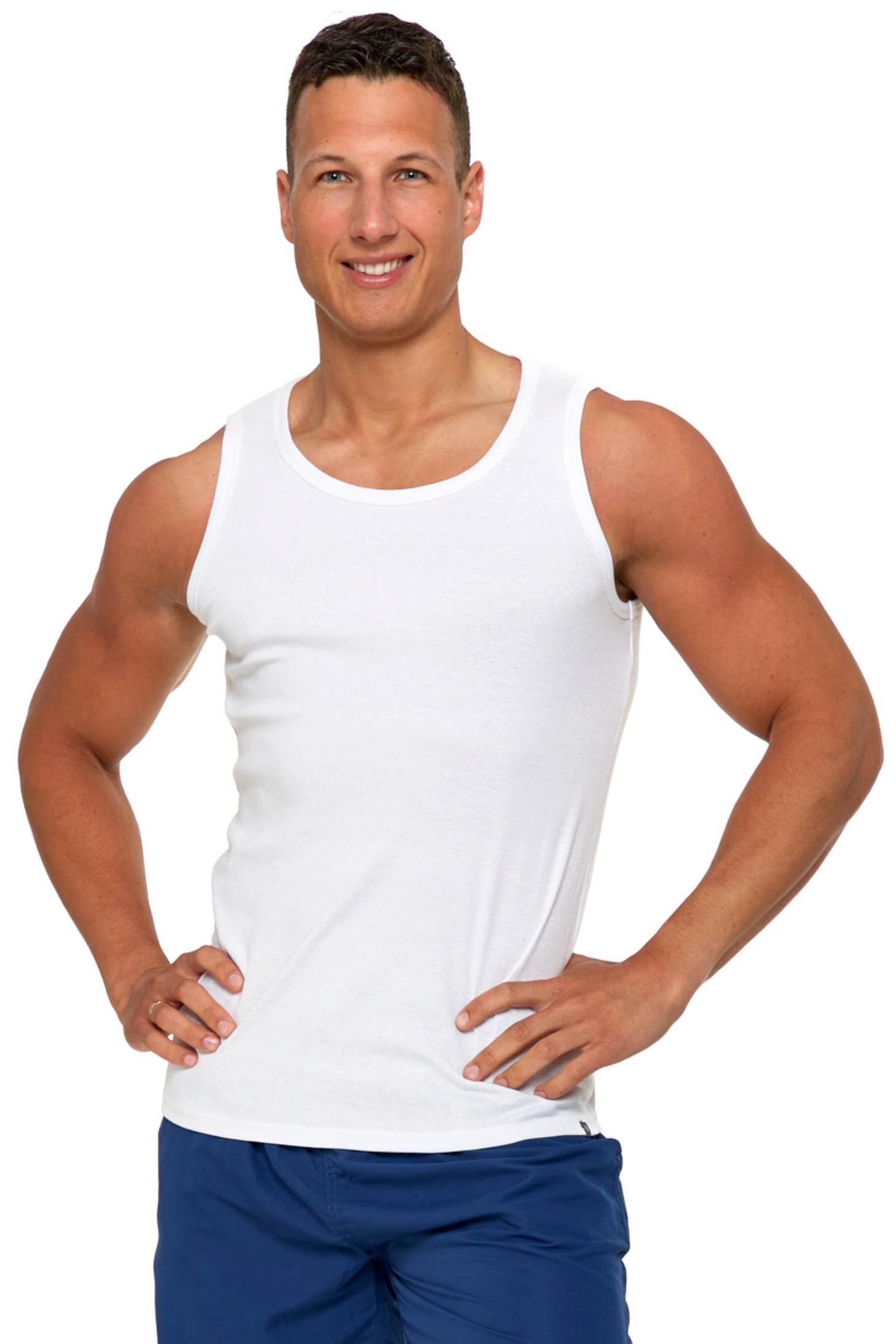 Podkoszulek PODKOSZULKA KOSZULKA męska 100 % bawełna MORAJ 2XL Marka Moraj