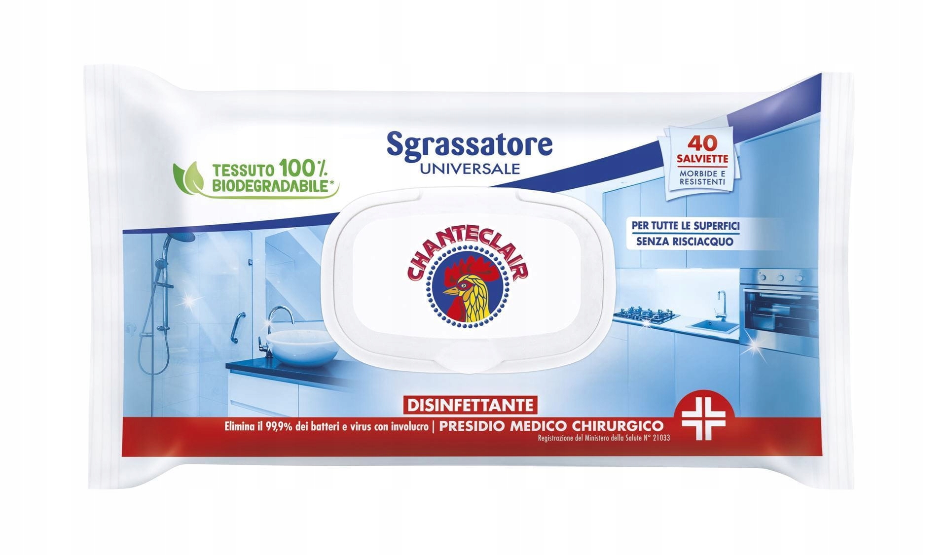 

ChanteClair chusteczki Sgrassatore dezynfekujące