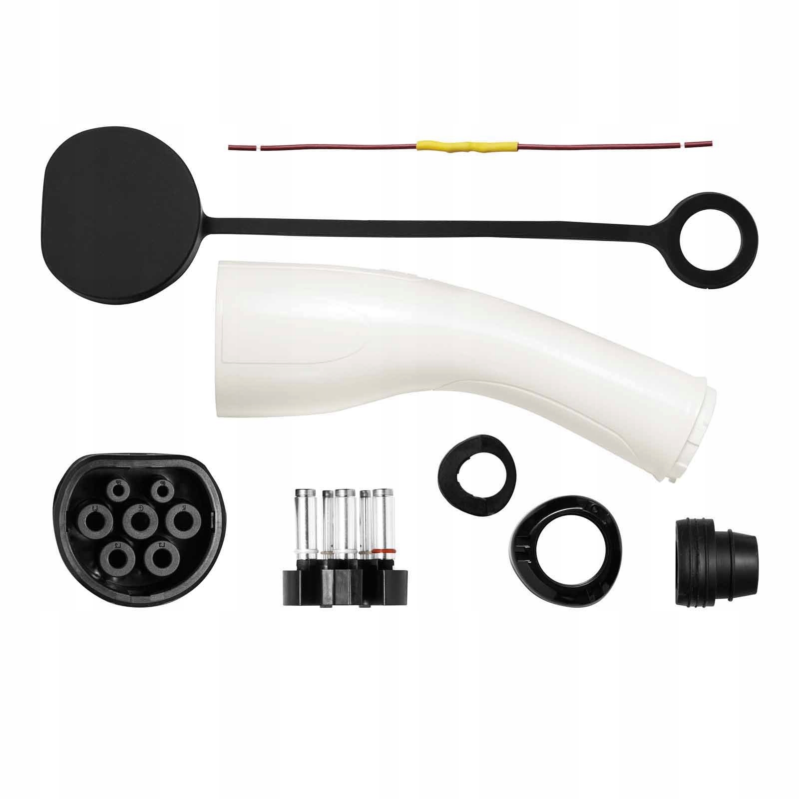 Wtyczka do ładowania samochodów elektrycznych Type 2 żeńska AK-SC-E14 32A Stan opakowania oryginalne