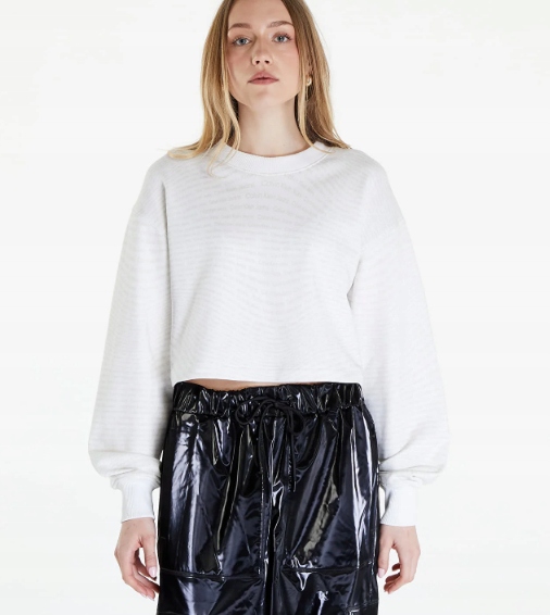 Mikina Calvin Klein Jeans Logo Short Crewneck S