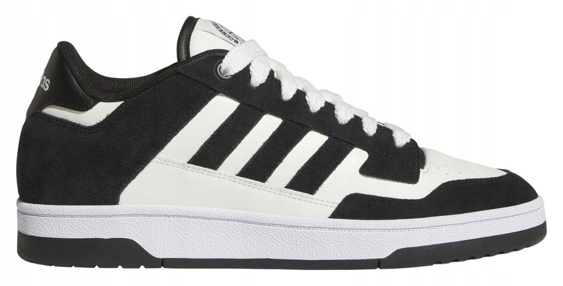 Boty Adidas Rapid Court Low bílo-černé JP5255 vel. 44 2/3