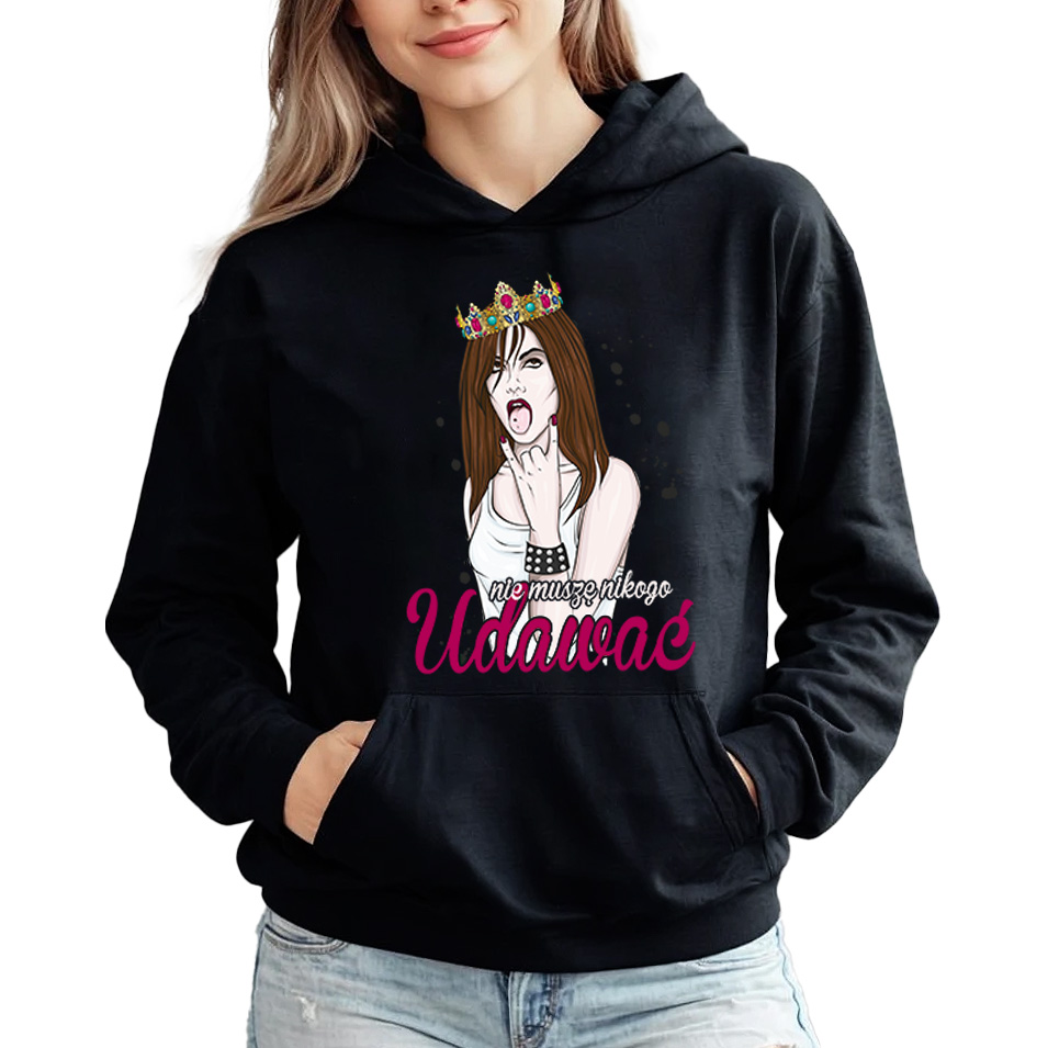 Mikina Nemusím Předstírat Ženská motivace Girl Power jako Dárek M