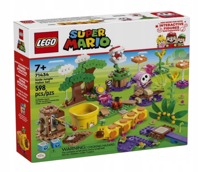 Lego 71434 Mario Soda Jungle Sada Tvůrců