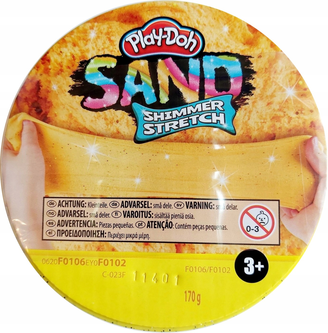 

Piasek Kinetyczny Brokatowy Play Doh Rozciągliwy Ż