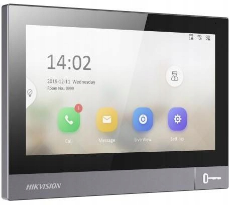 Wideodomofon Hikvision Ds KH8381 TE1 7 cali Ip