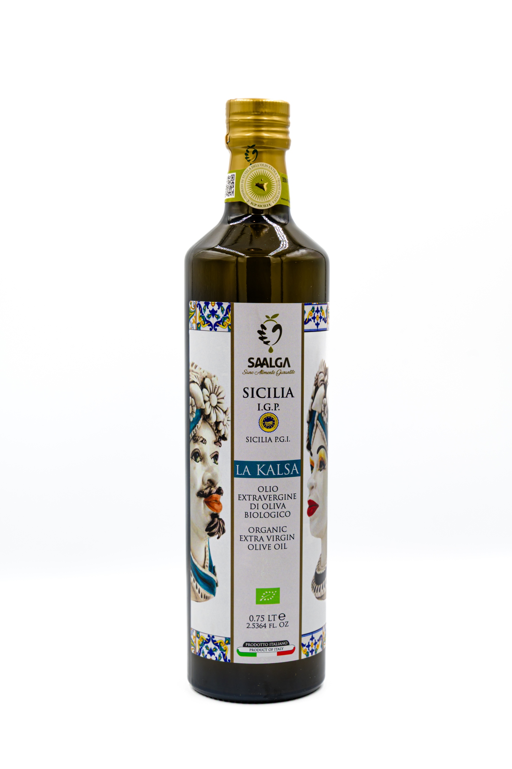 Oliwa extra virgin z Sycylii Igp La Kalsa Bio Premium 750ML Zbiór 2025/2026