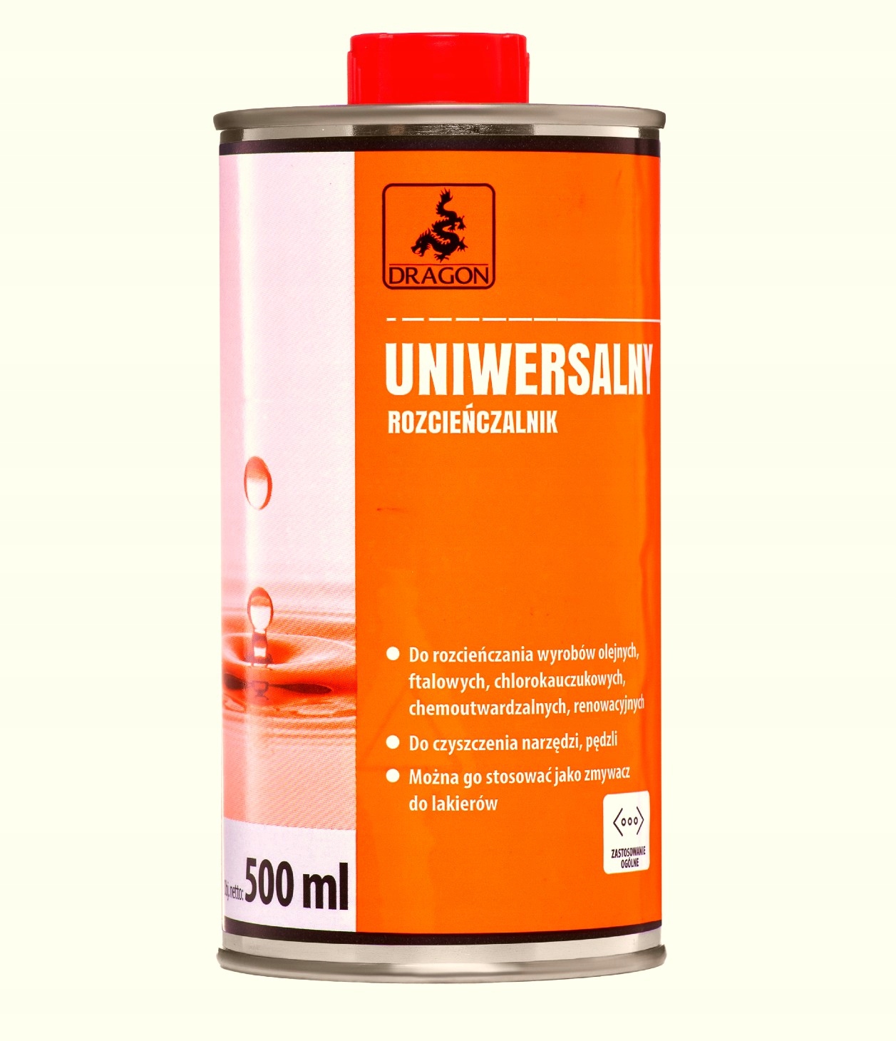 DRAGON ROZCIEŃCZALNIK UNIWERSALNY 0,5L - metalowe opakowanie