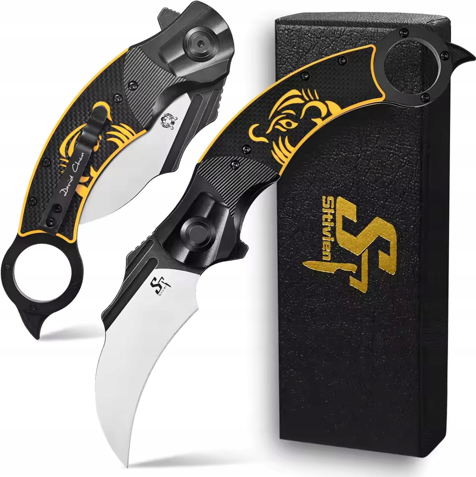 Nůž Karambit ocel Edc survival Sitivien ST164 nůž