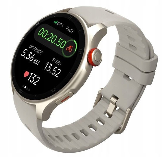 Sportovní hodinky s Gps Chytré Hodinky IGPSport LW10 silver titanium