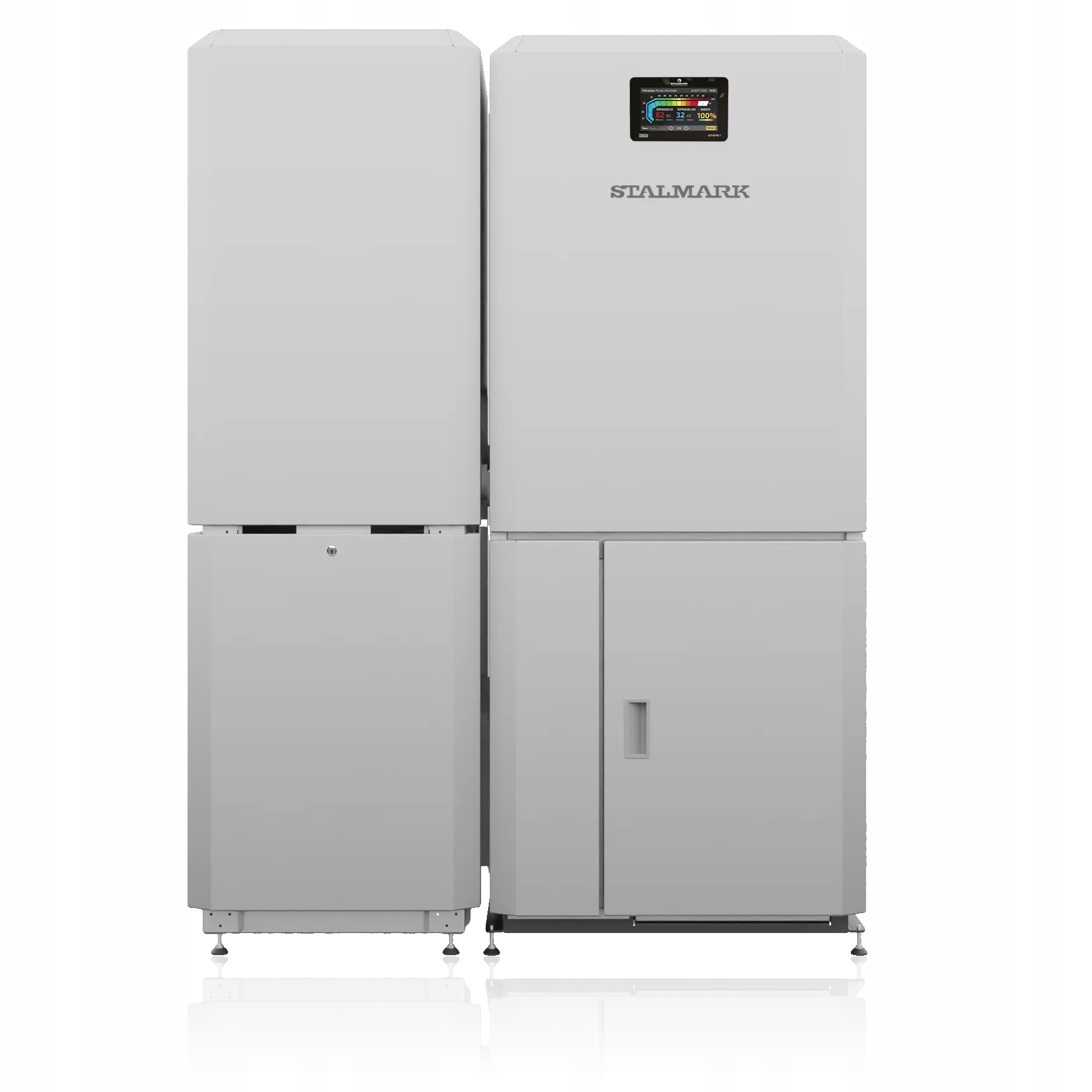 Kocioł na pellet dwufunkcyjny Hydro Silver 30kW Stalmark 5 Klasa Ecodesign
