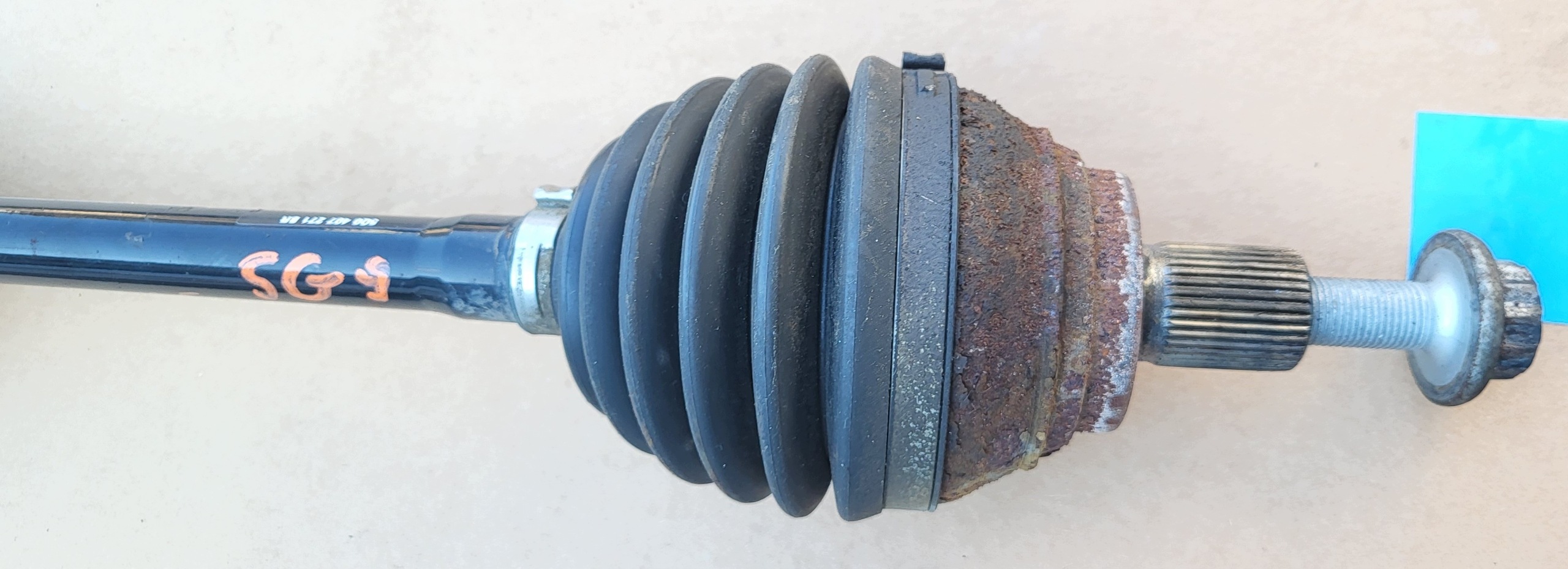 semi-axis drive left front joints VW GOLF VII 1.5 TSI AUDI SEAT SKODA original