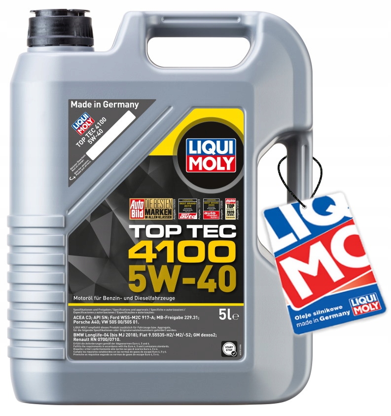 

Liqui Moly Top Tec 4100 5W-40 5L 9511