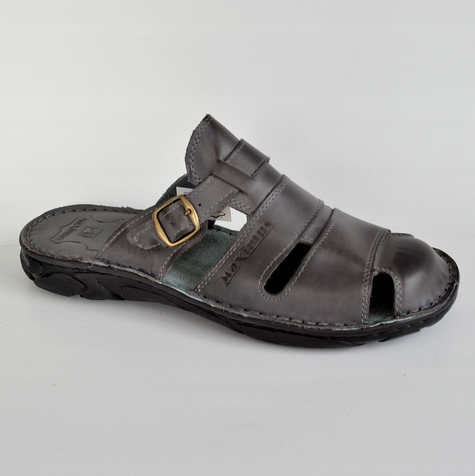 041 polské pohodlné kožené nazouváky Maximus Sz 40