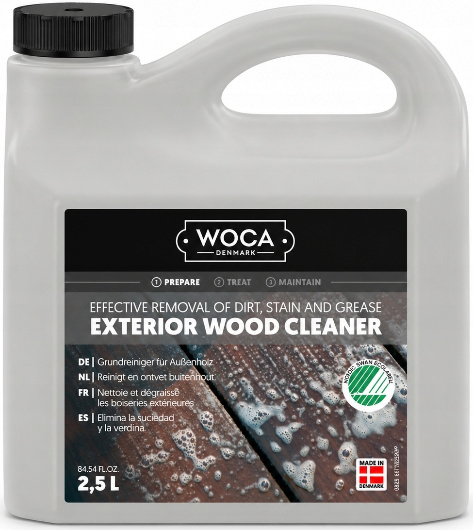 Woca Exterior Wood Cleaner 2,5L koncentrát pro čištění teras a fasád