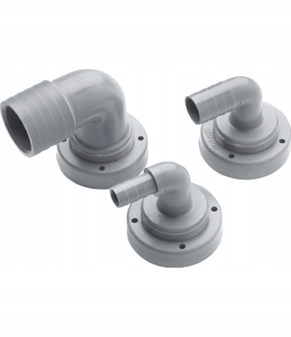 Króciec kątowy na wąż Ø 16 mm RT16B Vetus