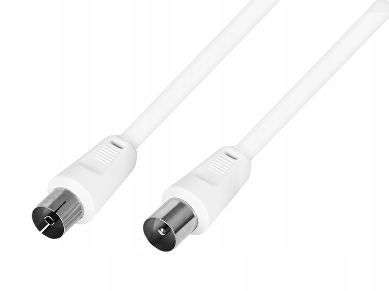 

Kabel Przedłużacz Antenowy Tv Gniazdo-wtyk 4,5M