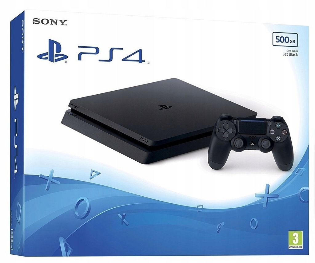 KONSOLA SONY PLAYSTATION 4 PS4 SLIM 500 GB NOWA Sklep, Opinie, Cena w