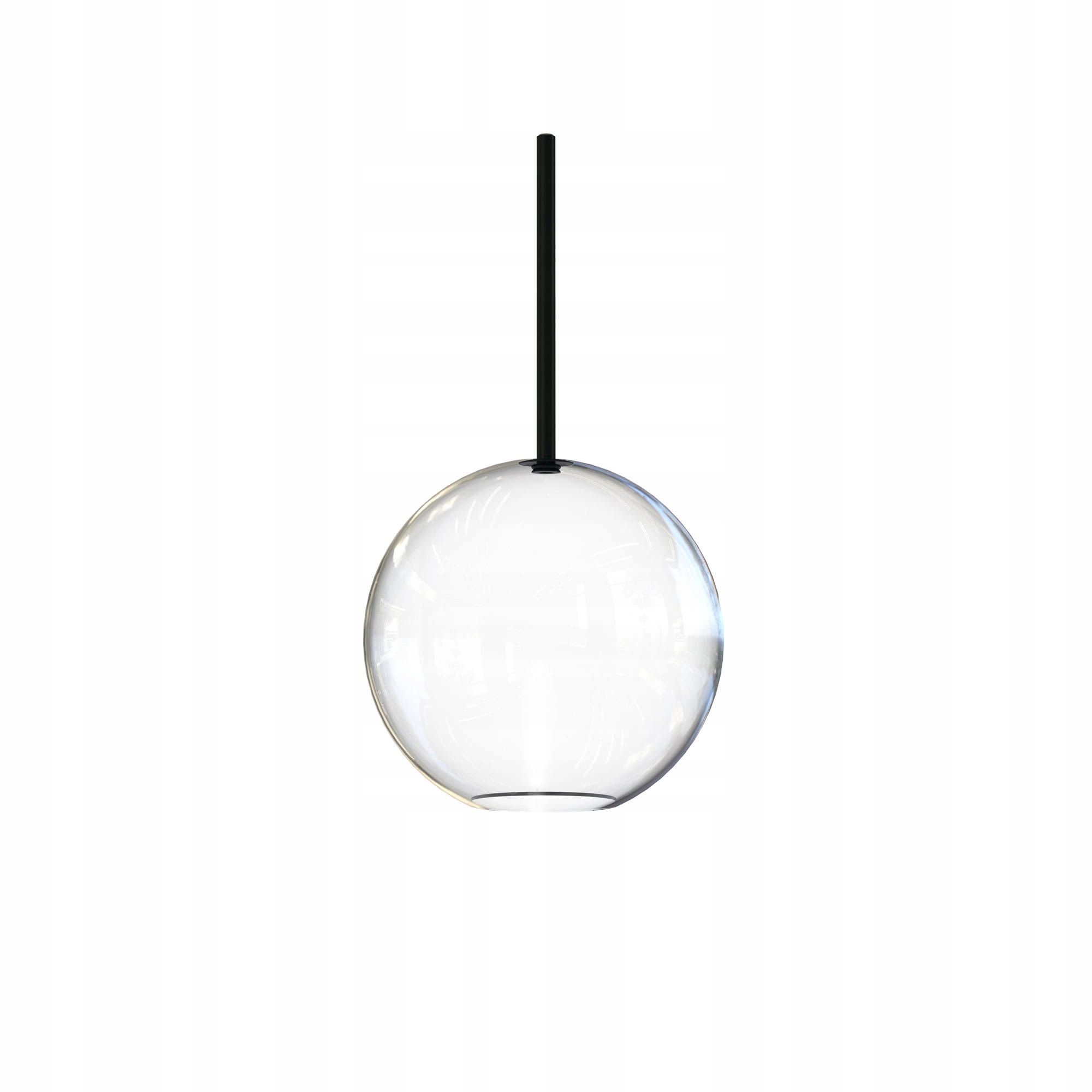 Nowodvorski Sklenená guľa Transparentná 20 cm Sphere M Abažúr