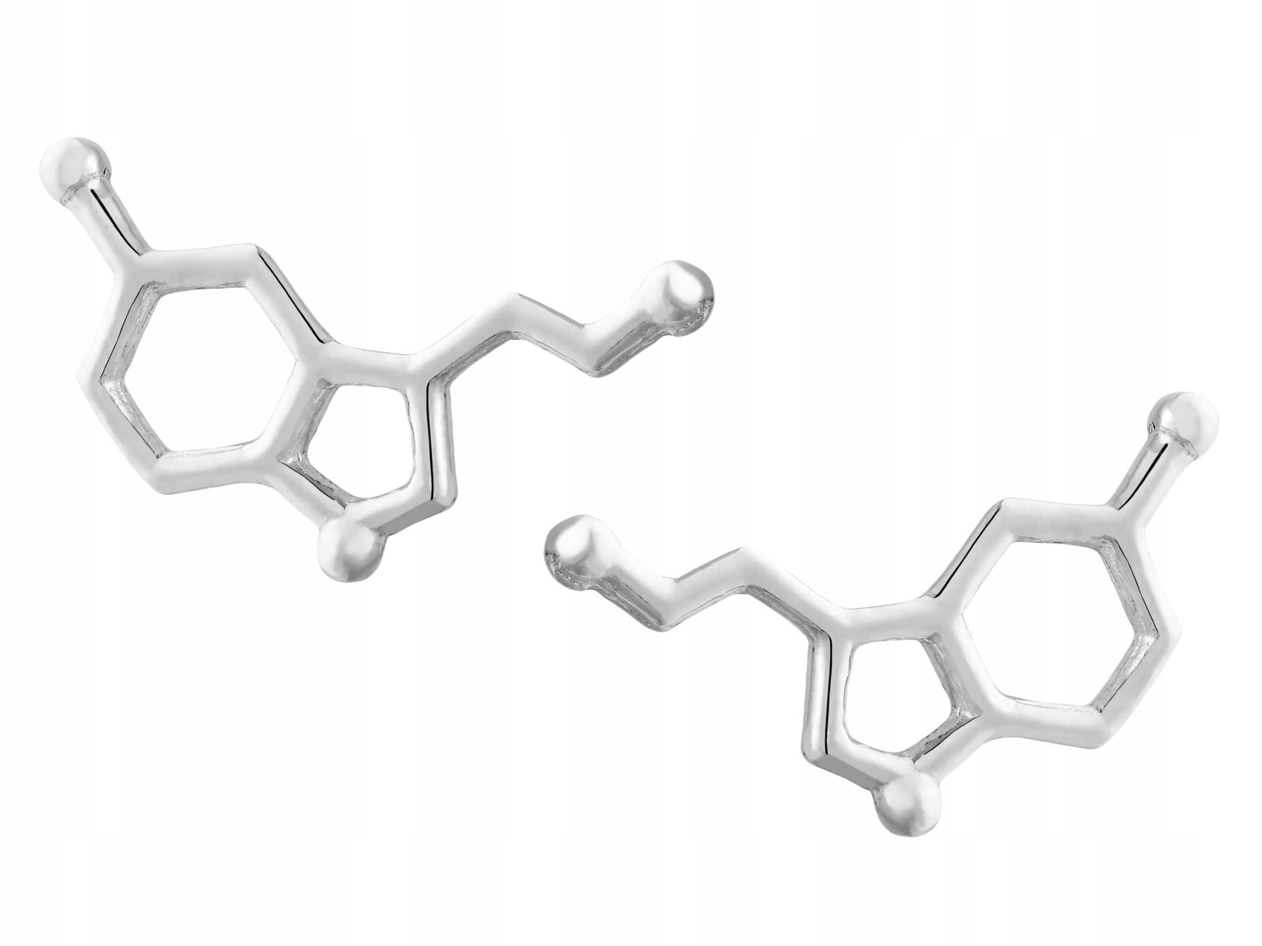 

Serotonina wzór chemiczny srebrne kolczyki hormon