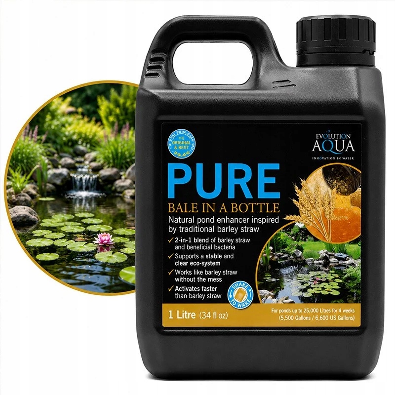 Přípravek Do Jezírka 1000 ML Křišťálově Čistá Voda A Rovnováha Biol