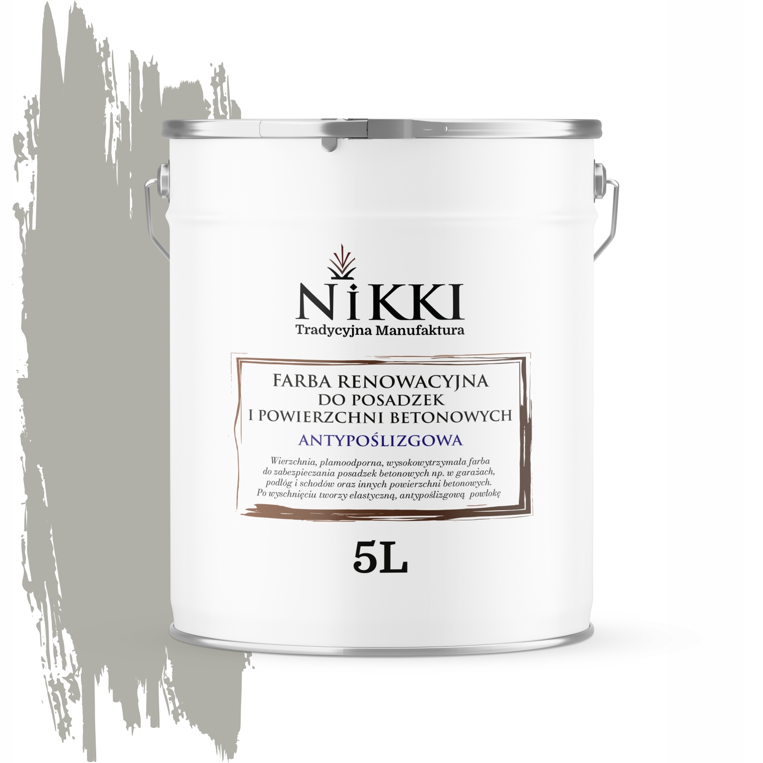 Renovačná Farba Na Podlahy Protišmyková Uv Šedá Achátová RAL7038 5 L